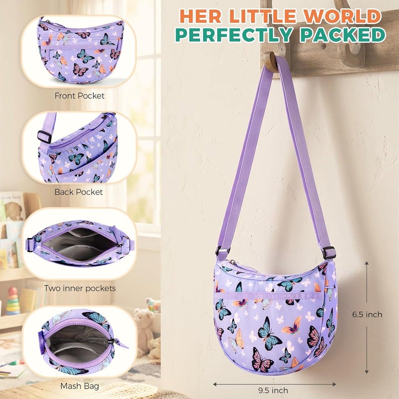 Choco Mocha Girls Crossbody Purse for Kids with Coin Purse | for Kids, for Kids - Image 4